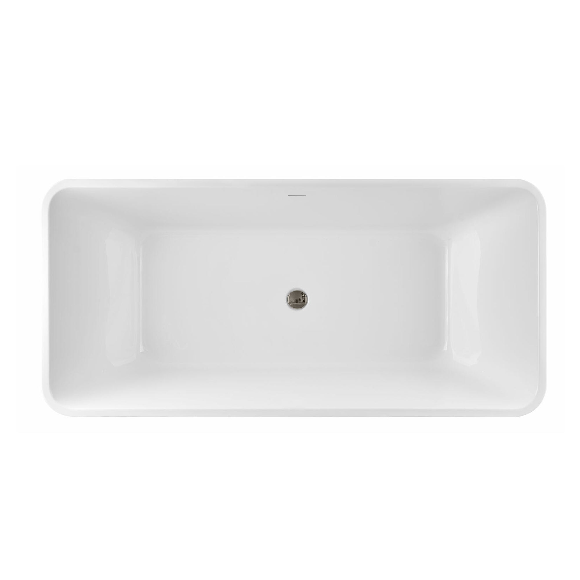 PULSE Tubs White Freestanding Tub - PT-1043